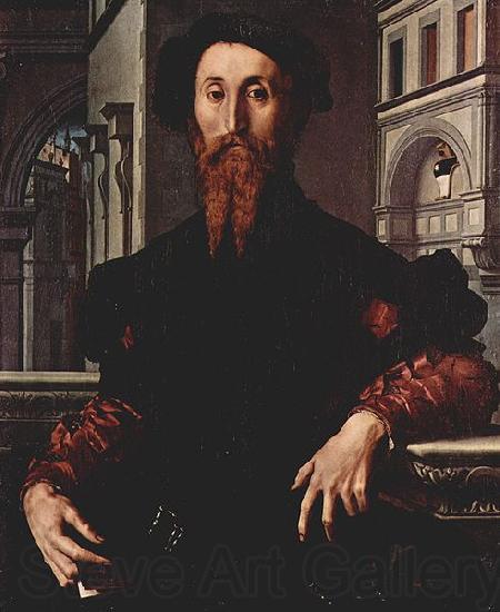 Agnolo Bronzino Portrat des Bartolomeo Panciatichi Norge oil painting art